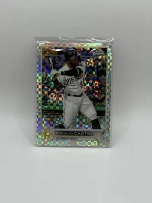 2022 Topps Chrome - Rodolfo Castro #7 X-Fractor (RC) - Image 1 of 2