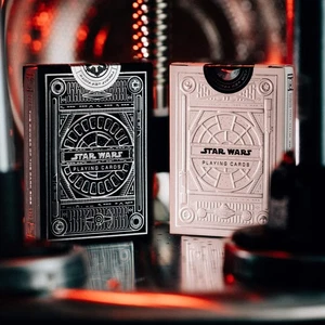 2X Mazzi Star Wars Argento Scuro E Chiaro Teoria 11 Carte Da Gioco Mazzo Magico - Foto 1 di 13