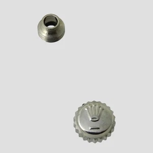Rolex Datejust Stainless Steel Watch Crown Mens 6mm 1603 Part 16013 1601 - Picture 1 of 4