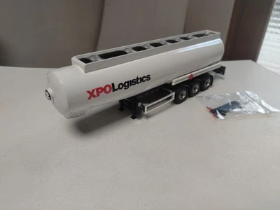 SEMI REMORQUE CITERNE CARBURANT TRANSPORTS XPO Ex DENTRESSANGLE  1/43 ELIGOR  - Photo 1/4