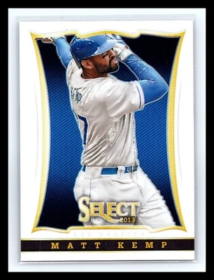 2013 Panini Select - Matt Kemp #34 Silver Holo  - Image 1 of 2