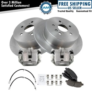 Rear Brake Pad & Rotor Kit Ceramic For 2008-2013 Toyota Highlander - Picture 1 of 9