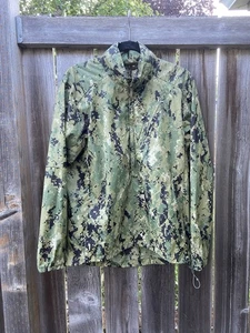 Camicia a vento tattica Wild Things cappuccio leggero 1/2 zip piccola mimetica - Foto 1 di 20