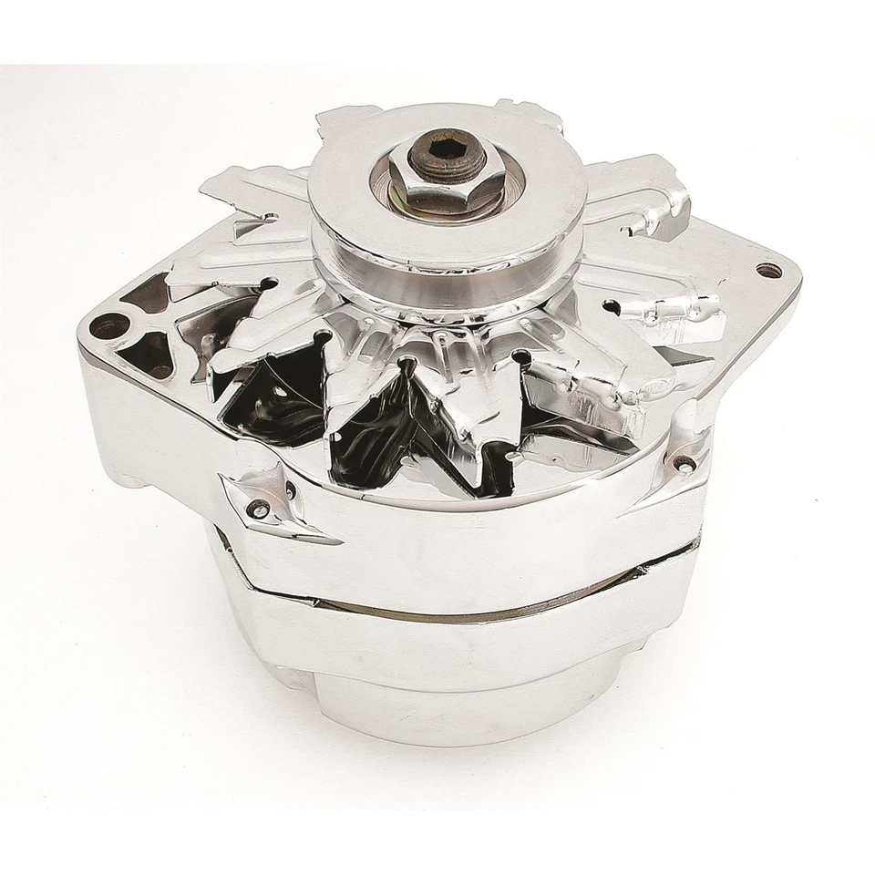 Mr Gasket 5124 Chrome Alternator, Fits Ford, 70 Amp — 第 1/4 张图片