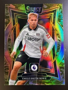 2024-25 Panini Select EPL Soccer Terrace Camo Prizm /150 - Emile Smith Rowe #21 - Picture 1 of 2