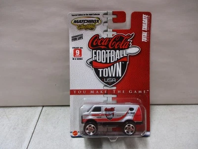 Matchbox Coca Cola Football Town USA Total Tailgate Chevy Van - Image 1 of 2