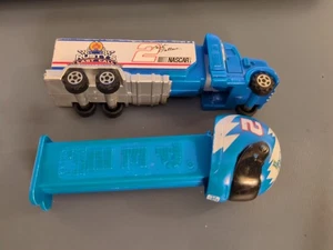 Vintage Pez Dispenser-Pat. # 5.9-China-Nascar Semi and Helmet-A105 - Picture 1 of 4