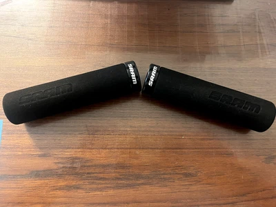 SRAM Foam Grips - Black, Lock-On-NEW - Image 1 of 4