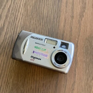 Samsung Digimax 401 4.0MP Digitalkamera Silber Getestet - Bild 1 von 4