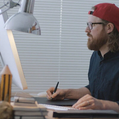 Wacom Intuos Pro Medium Digital Graphic Drawing Tablet, SHPTH660, Used - Image 1 of 4