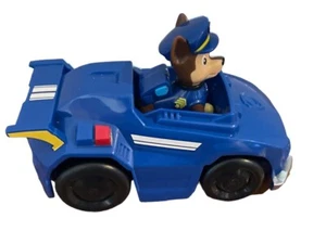 Paw Patrol Might Paws Chase Police Cruiser & Dog Figure Backpack Car Back Wings - Picture 1 of 7