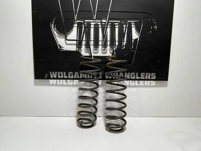 Jeep TJ Wrangler 97-06 передние пружины катушки заводской OEM пара CC 8D - Изображение 1 из 4
