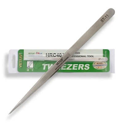 Wimpern Pinzette Wimpernverlängerung Pinzette Vetus ST-11 gerade  - Bild 1 von 2