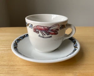 Shenango China SCHELLHASE'S RESTAURANT BALTIMORE Cup & Saucer Set #2 - VGUC - Picture 1 of 9