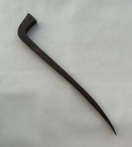 Herramienta de cuerda de marineros marinos náuticos enganche de espiga de hierro pesado de colección 12" - Imagen 1 de 10