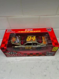 NASCAR 50th Anniversary Gold Diecast #94 McDonalds 1:24 Stock Car Bill Elliott - Picture 1 of 5