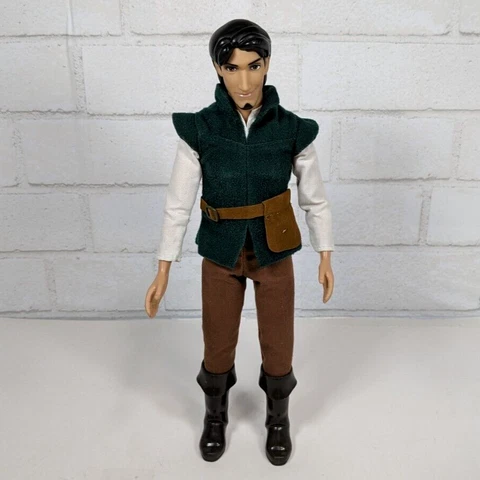 Disney Store Tangled Flynn Rider 12" Action Figure Doll Cover