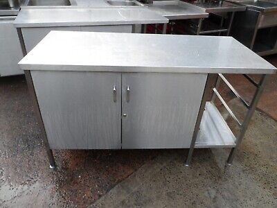 Stainless Steel Table Cupboard 1500 X 650 Mm £300 + Vat • 360£