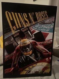 GUNS N ROSES Abu Dhabi 25/11/18 Concert Flyer A4-Sized High Quality Carded Print - Picture 1 of 2