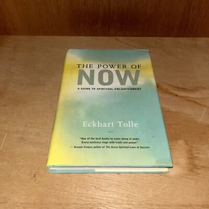 The Power of Now: A Guide to Spiritual Enlightenment - Hardcover - VERY GOOD - Picture 1 of 8