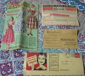 Vintage Walter Field's Summer Book of 1958 Bargains Catalog Fashion & Housewares - Picture 1 of 11