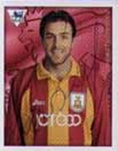 Ashley Ward - Bradford - Signed Sticker - COA - (6690)