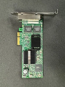 Tarjeta Ethernet Gigabit de cuatro puertos Dell Intel PRO/1000 VT H092P HM9JY alto perfil - Imagen 1 de 3