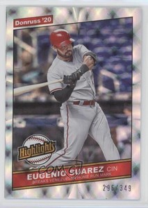 2020 Panini Donruss Highlights Silver /349 Eugenio Suarez #H-11