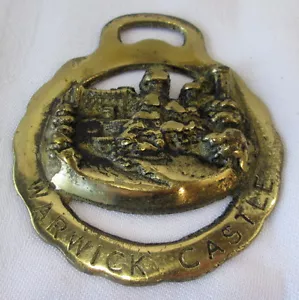 Castillo de Warwick de Colección Latón Inglaterra 3" Reino Unido - Imagen 1 de 2