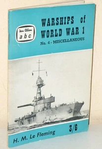 H. M. Le Fleming: Warships of World War I - No. 4: Miscelleaneous - Bild 1 von 2
