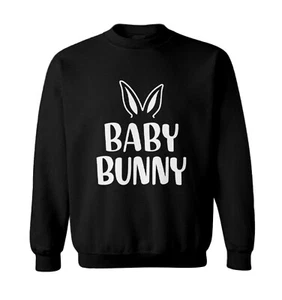 Baby Bunny - Rabbit Ears Easter Holiday Toddler Crewneck Sweater - Picture 1 of 8