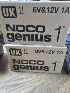NOCO GENIUS 1 UK - 1A Smart Trickle Battery Maintainer Charger 6V|12V - Picture 1 of 3