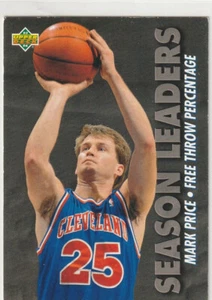 Mark Price '93-94 Upper Deck #173 Cleveland Cavs "The Land" Excellent Cond. - Picture 1 of 2