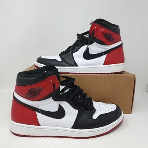 air jordan 1 retro high og black toe