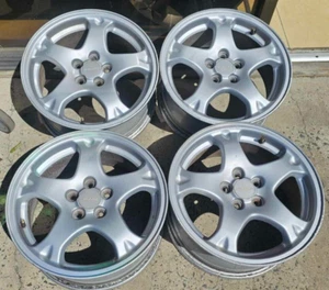 4x 16" Genuine Subaru WRX STI GC8 Wheels Suit Subaru WRX- 16x7 5/100 53P - Picture 1 of 9