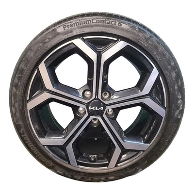 Llanta de aleación KIA NIRO 4 MK2 18" corte diamante negro 7,5JX18 + neumático 52910-AT100 - Imagen 1 de 4