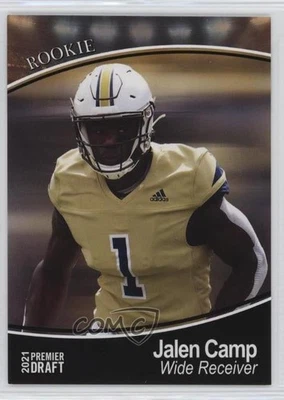 2021 Sage Premier Draft Jalen Camp #67 Rookie RC - Image 1 of 2