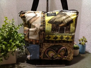Bobby Yarn Lunch Cooler Bag Handmade In South Africa Sustainable Fashion Import - Picture 1 of 14