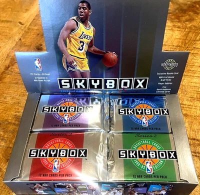 1992-93 SKYBOX NBA Basketball (Series 2) 🏀 PACK 12 Cards SHAQ RC?! IMPORT OVP‼️ - Bild 1 von 4