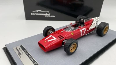  TM18163C Tecnomodel Ferrari 312 F1 J. Surtees Monaco GP 1966 1/18 - Immagine 1 di 4