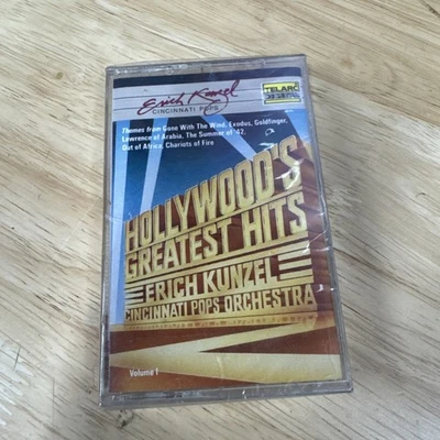 Hollywood's Greatest Hits Erich Kunzel Cincinnati Pops Orchestra Cassette New - Image 1 of 4