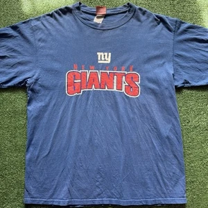 Vintage Y2K 2000s New York Giants NFL Football T shirt Size XL - Picture 1 of 5