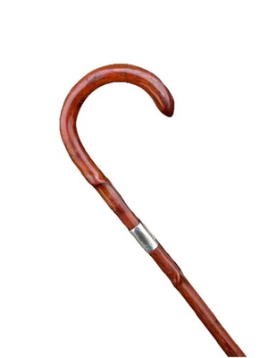 Vintage Antique English Sterling Silver Wood Fancy Walking Stick Cane Old 32”L - Image 1 of 4