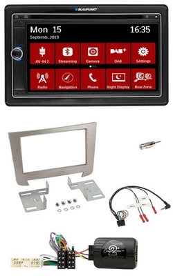 Blaupunkt Bluetooth DAB 2DIN USB DVD Lenkrad Autoradio für SSangYong Rexton ab 2 - Bild 1 von 4