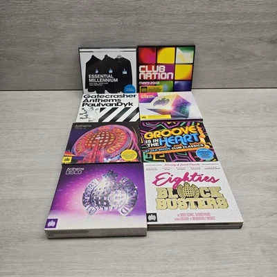 Ministry Of Sound & Dance Box Set Bundle × 8 - Anthems, Club, Annual 15 Years VG - Image 1 of 3