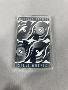 Rolling Stones Steel Wheels Cassette Tape 1989 CBS VTG Rock Album Rare CT45333 - Picture 1 of 3