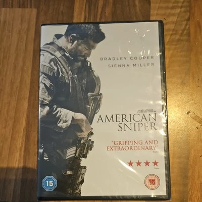 American Sniper DVD Bradley Cooper 2015 Brand New & Sealed  - Image 1 of 3