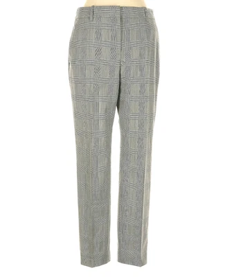 Nuevo con etiquetas Pantalón Cónico Theory Treeca en Negro Nuevo Tailor Glen Lana Elastizada a Cuadros 4 Foto 1 de 4