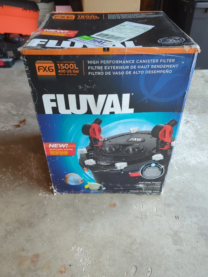 Fluval FX6 High Performance Canister Filter up to 400 US Gal  - Image 1 of 4