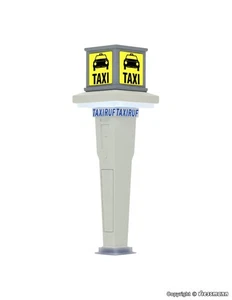 HO Scale Accessories - 1378 - H0 Taxi stand with LED lighting - Bild 1 von 1